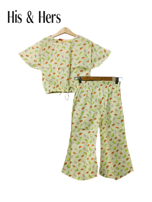 Watermelon Allover Print Skate Fish Girls 235