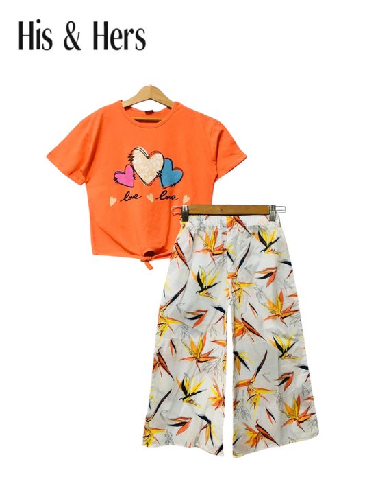 Love&Love  Carrot T-Shirt &Cotton Flapper Girls [1-5Year] 109