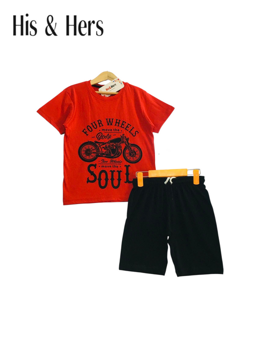 SOUL Red Nicker Suit Boys 216