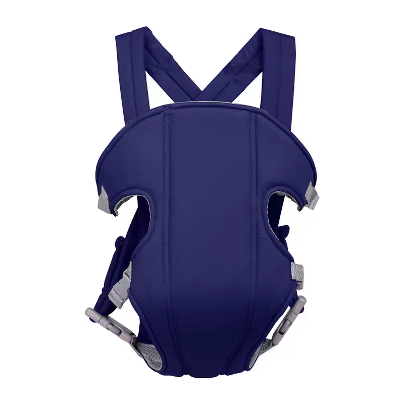 Soft Adjustable Baby Carrier – Navy Blue