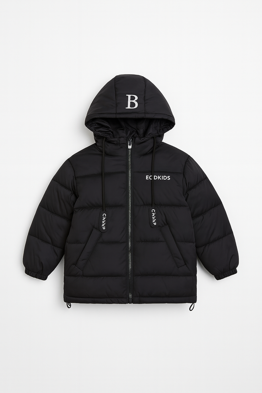 Imported Puffer ECDO1' Kids - Black