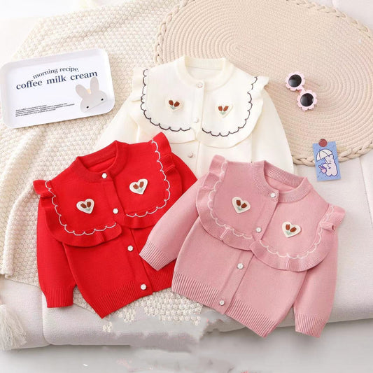 His&Hers Hearts Knited Sweater Cardigans