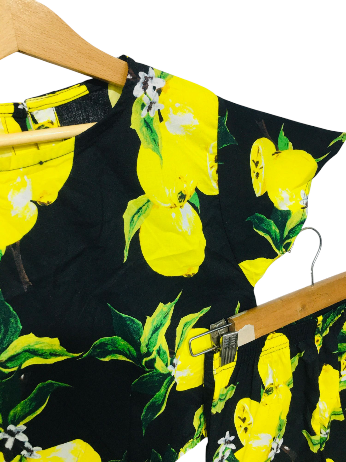 Lemon Allover Print Navy Skate Fish 231