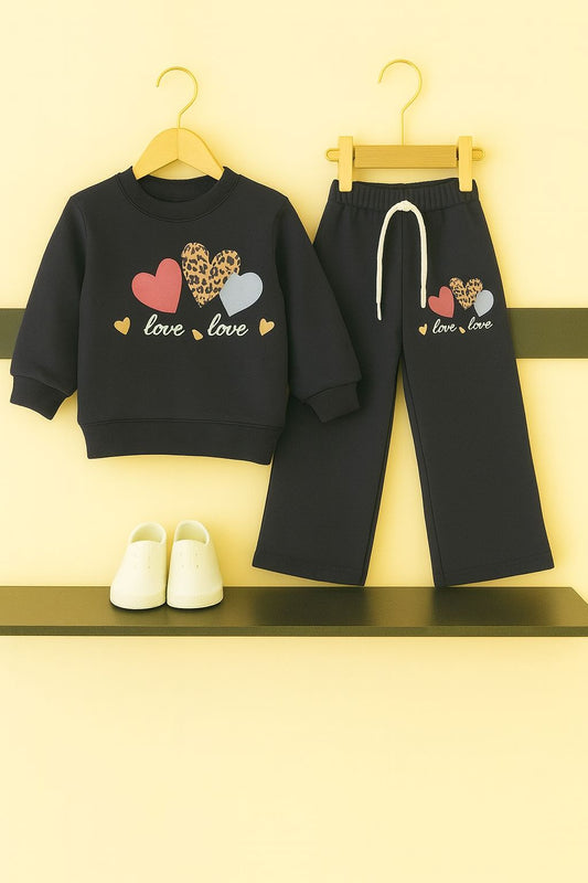 Love & Love Navy Flapper Fleece Tracksuit 251