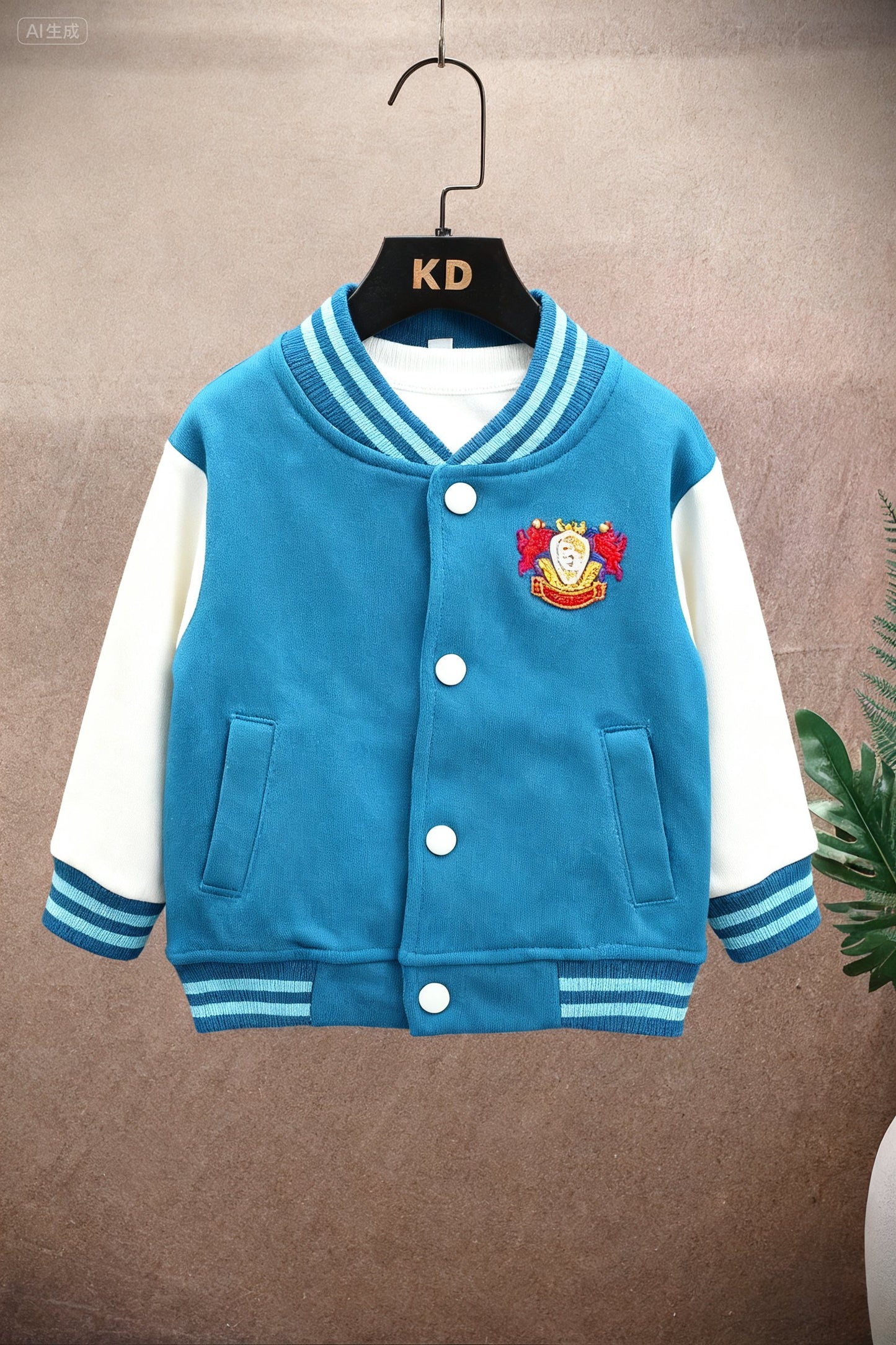 Ferrari Logo Jacket Ferozi Boys 434