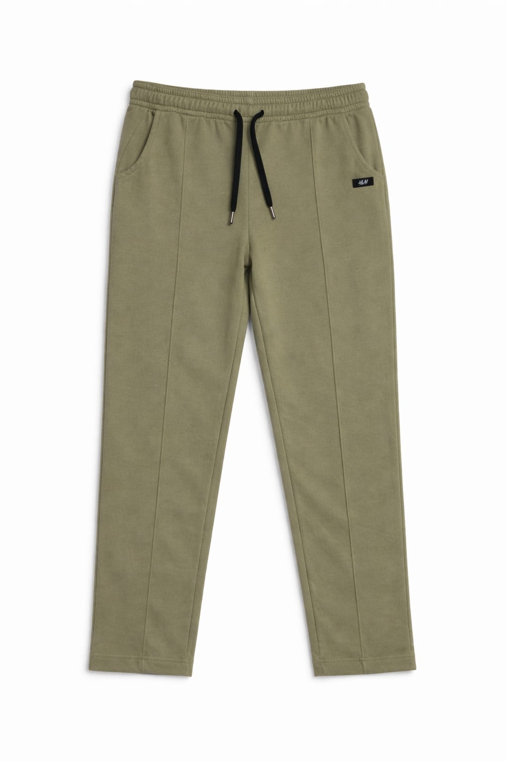Olive green  trousers Pakistan boys jogger pants stretch waist daily wear