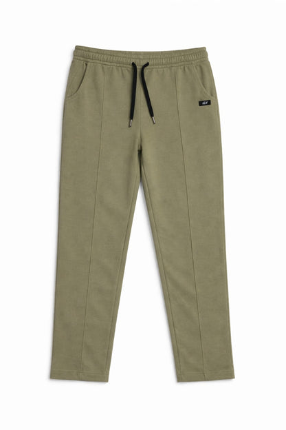 Olive green  trousers Pakistan boys jogger pants stretch waist daily wear