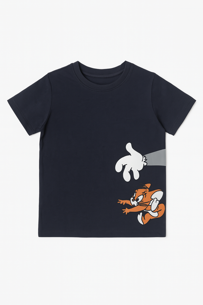Jerry Black Grey T-Shirt Boys