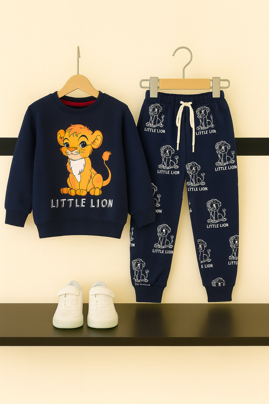 LITTLE LION Navy Tracksuit Boys 223