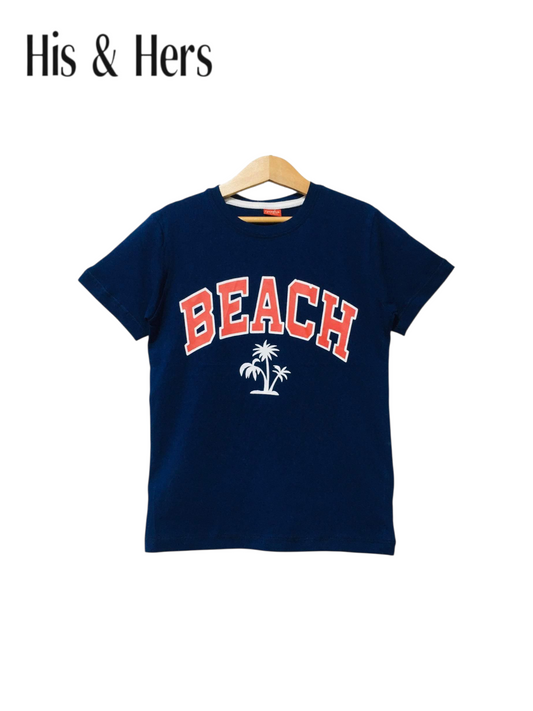 BEACH Navy T-Shirt Boys 456