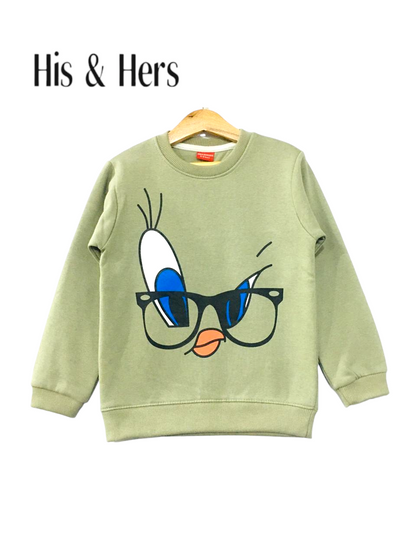 Glasses light green Sweatshirt Girl 295