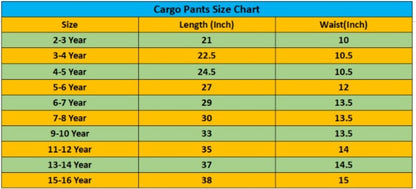 Boys' Brown Cargo Jogger Pants
