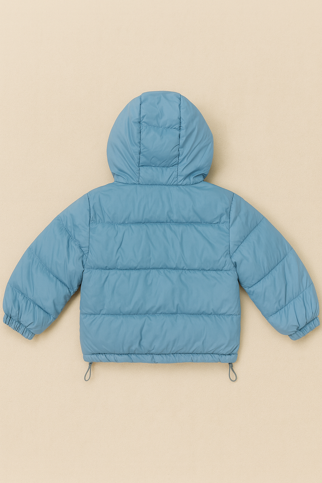 Imported Puffer Jacket Hooded -  Blue