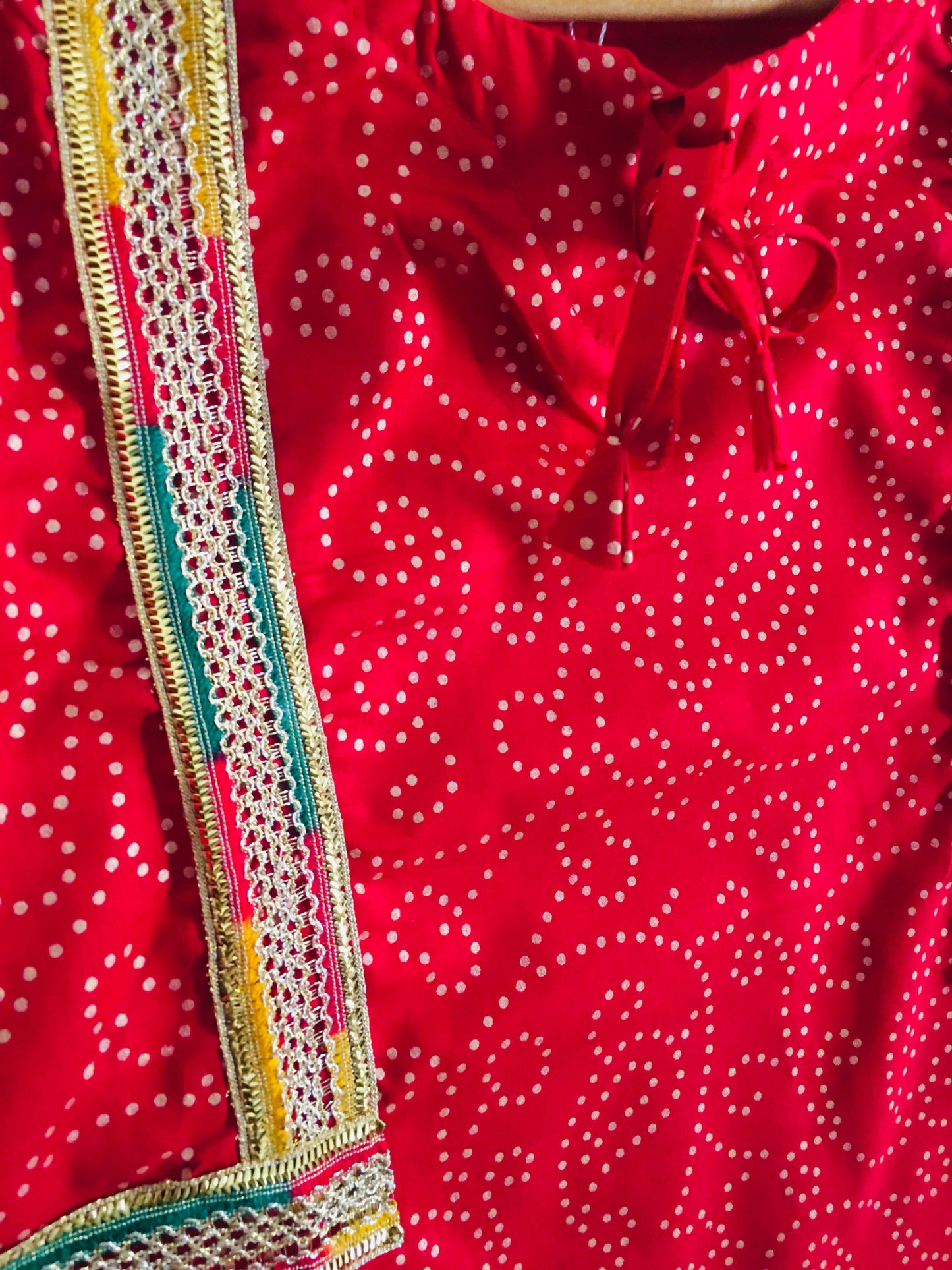 3PCS Net Dubatta Red Girls Suit 243