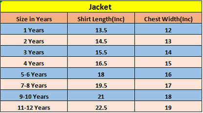 Love Blue Jacket Boys 300