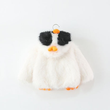 Penguin Plush Jacket-White 923