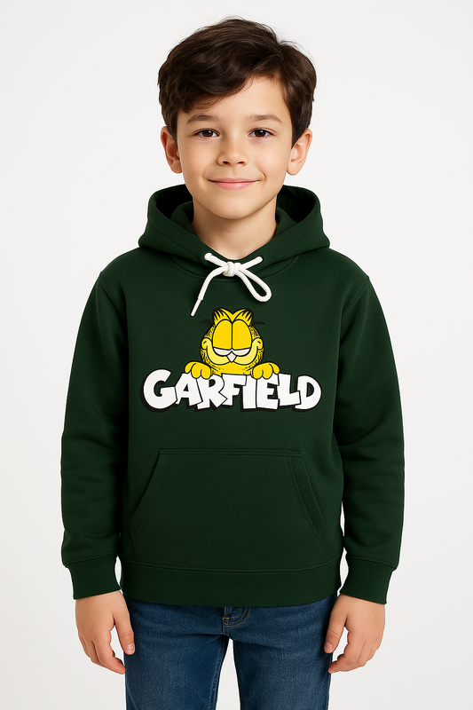 GARFIELD Dark Green  Hoodie