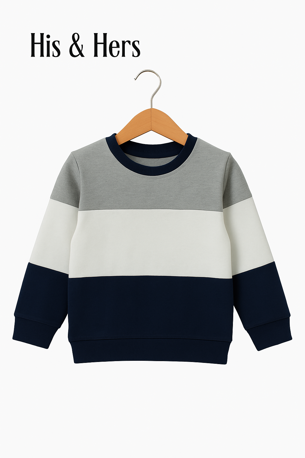 Grey White Navy Sweatshirt Boys 429