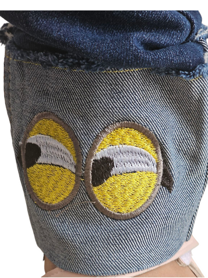 Cartoon Skinny Denim Pants Girls 270